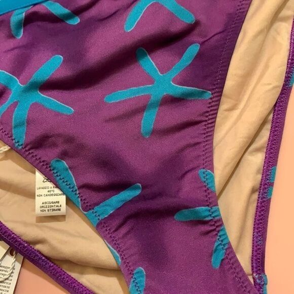 La Perla Purple & Blue Bikini Bottom NWT - Picture 4 of 8